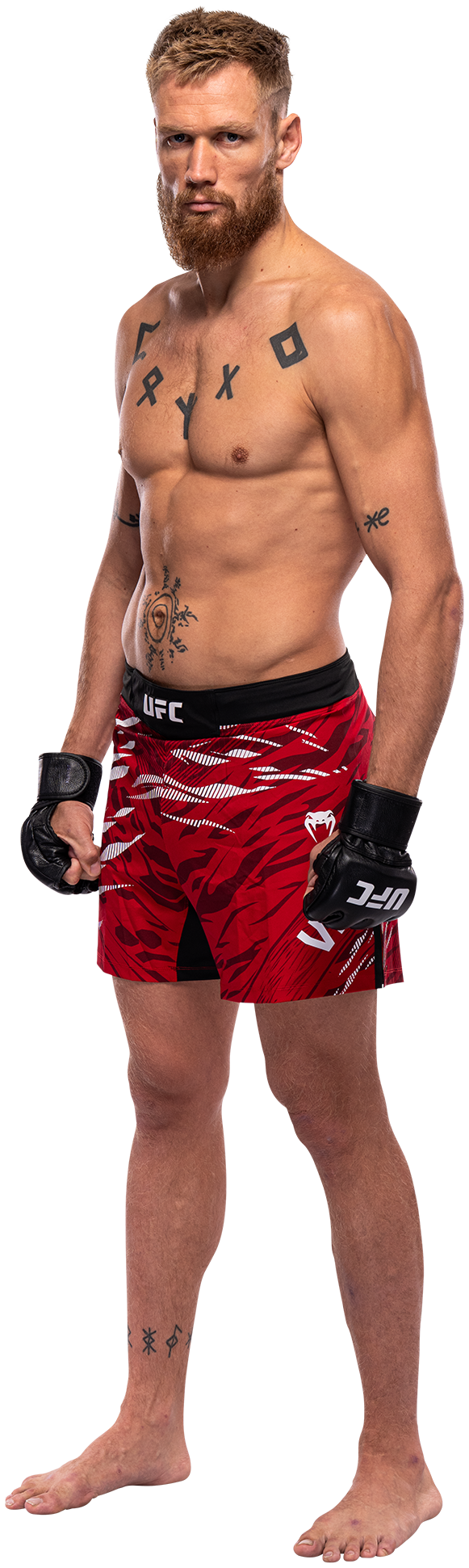 Robert Valentin full-body stance