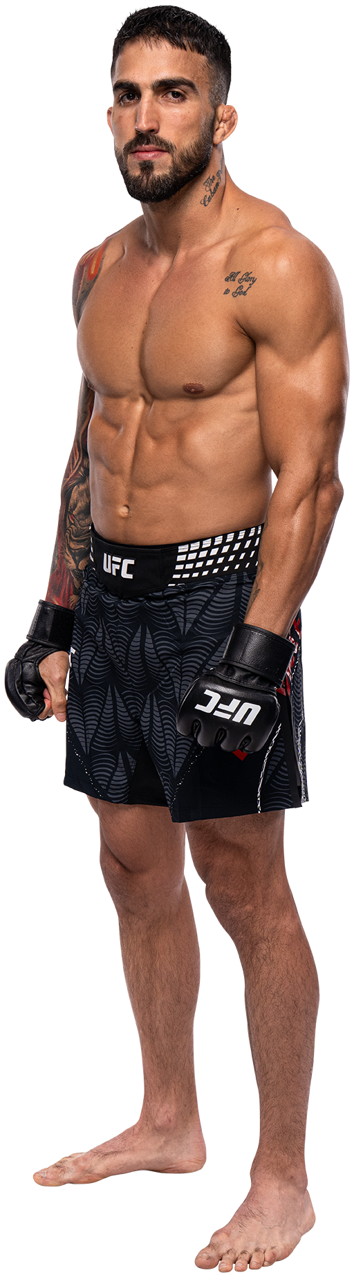 Yadier del Valle full-body stance